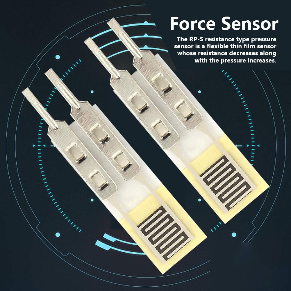 2pcs Thin Sensitive Sensor Rp-S5-St 10G~1Kg Force Sensitive Sensor For Force Film Pressure Measurement And Test