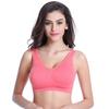 Plus Size Seamless Wireless One Piece Thin Shaping Sports Yoga Bra For Women