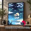Personalized Alolan Vulpix Diamond Art Custom Name 5D Diamond Painting Full Drill DIY Craft