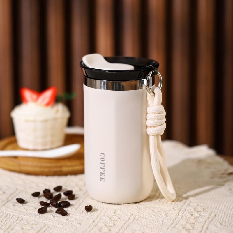 ZISIZ Portable Stainless Steel Insulated Mug