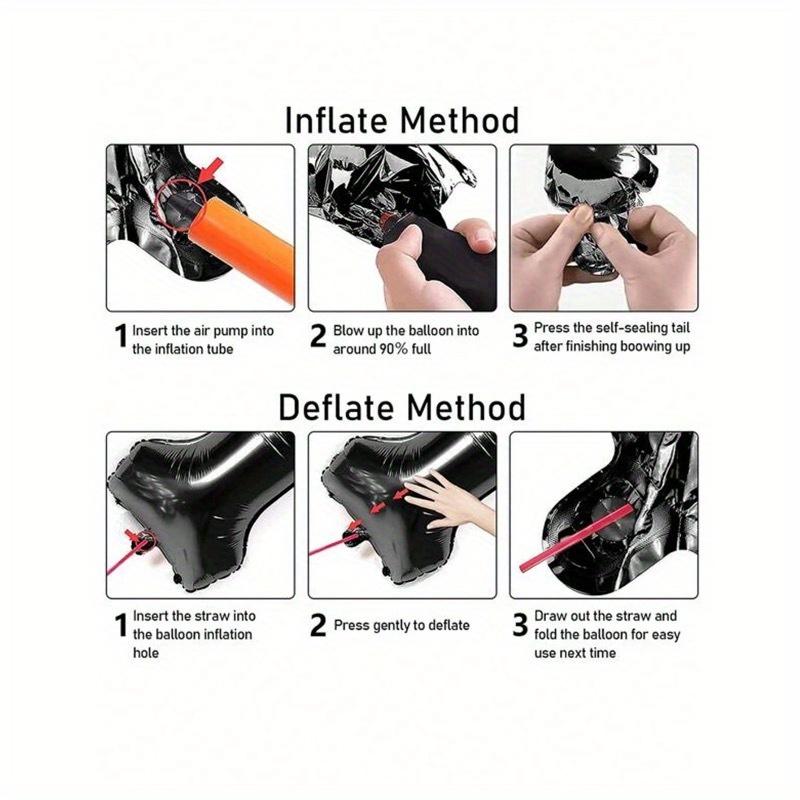 32in Gold Color Number Aluminum Foil Balloon, Birthday Number Balloon, Aluminum Foil Balloon for Birthday Party, Wedding, Shop Decoration