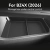 Pro Toyota BZ4X 2026 RHD Spodní úložný box středové konzole Protiskluzový TPE organizér Podnos Příslušenství pro interiér vozu s pravostranným řízením