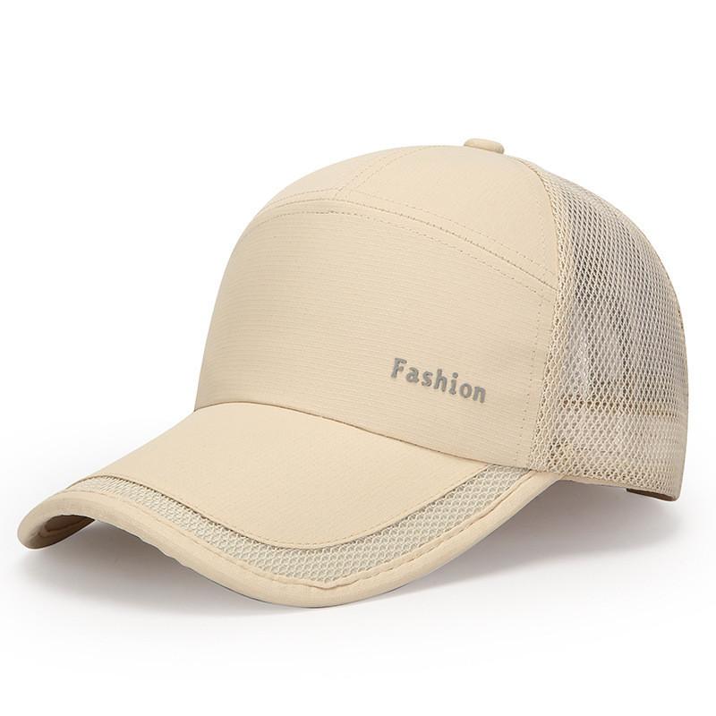 Fashion Baseball Letter Hat Breathable Sun Resistant Quick Drying Cap Duckbill