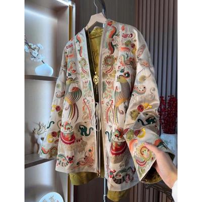 2025 Embroidered Frog Button Jacket: Chinese-Inspired Luxury Autumn Outerwear for Women
