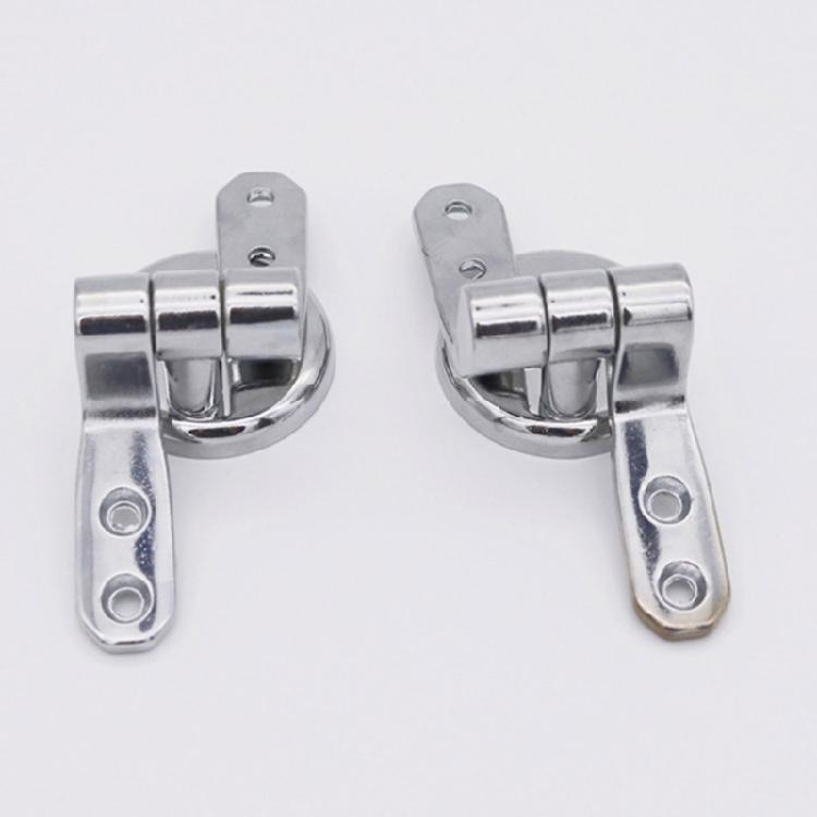 Bathroom Toilet Seats Hinge Replacement Zincs Alloy Tightening Toilet Lid Hinge Flush Toilet Cover Mounting Connector
