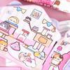 Educational Montessori Magnetic Quiet Book Paper Handmade Cat Sticker Book 3D Cartoon Diy Busy Book Birthday Gift