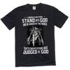 Men's Christian Stand with God T-shirt Jesus Christ Motivational Tee Shirt Unisex T-Shirt