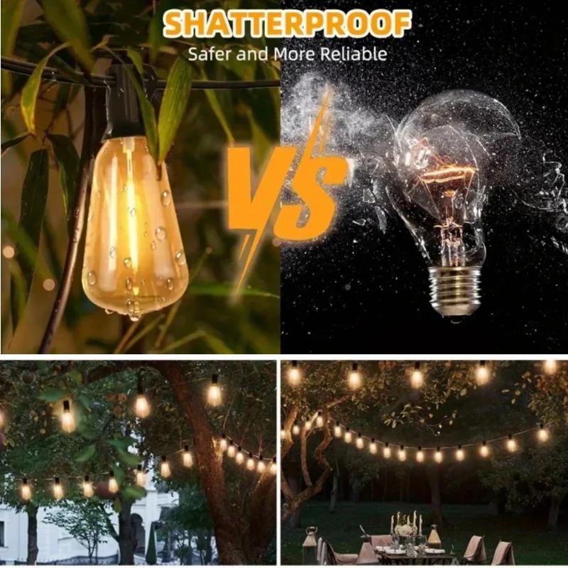 Garden Solar String Lights Led Remote Control Outdoor Lamps Waterproof Outdoor Solar Led Light For Party Camping Tent Decoration