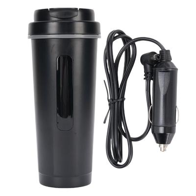 Ceainic Electric Auto 500ML Fierbător Portabil de Apă Încălzit Cana de Încălzire pentru Călătorie Oțel Inoxidabil 316 pentru Cafea Ceai Mașină Camion