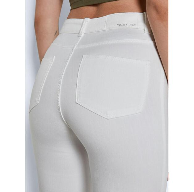 Noisy May Sallie Jeans 27019305 White Slim Fit