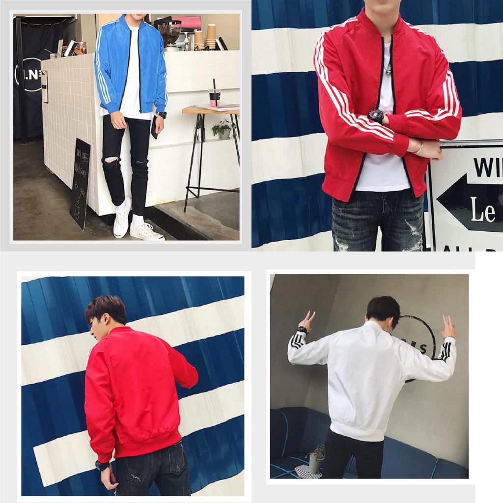 Summer New Men's Lightweight Sunscreen Jacket With Classic Baseball Uniform Style