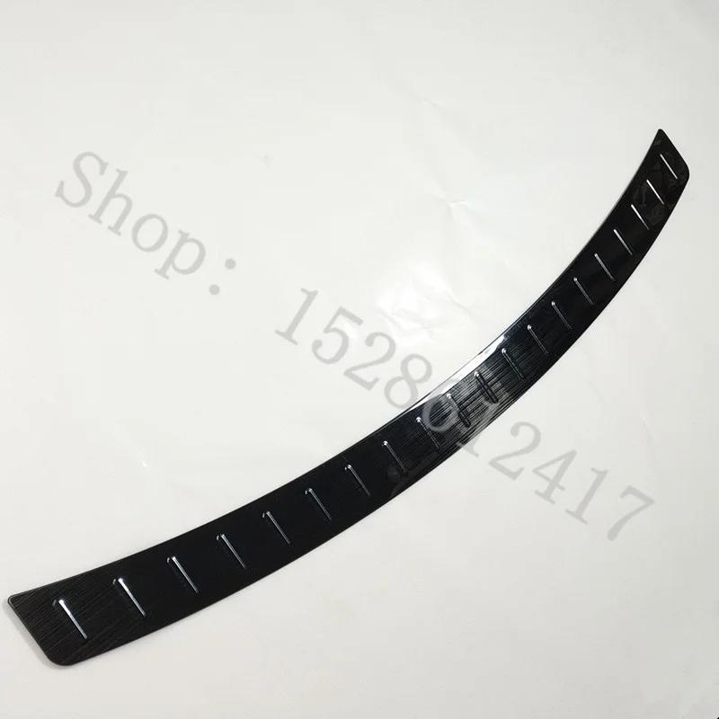 For Infiniti QX70 2013 2014-2019 Rear Door Bumper Protector sill plate/ Trunk Tread Plate Trim rear styling car accessories