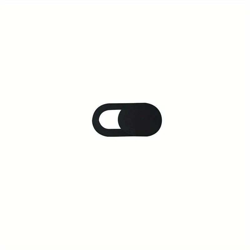 

5-Pack ABS Webcam Cover with One-Touch Button - Sleek Black Privacy Slider for Laptop, Phone & Camera Lenses Bundle1 чёрный