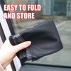 Magnetic Car Sunshade Universal Foldable Unobstructed View Nylon Mesh Curtain with Strong Magnets UV Protection Window Sunshades