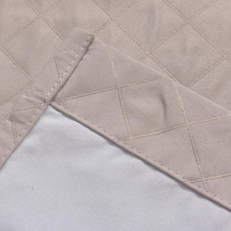 Full Blackout Curtains Russian Double-Layer Jacquard Thermal Padded Curtains Perforated Blackout Finished Curtains