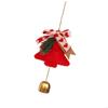 Festival Fabric Bells Hanging Decorations Christmas Tree Ornament for Christmas Wedding Birthday Indoor and Outdoor M68E
