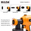 HILDA Electric Spray Gun - Detachable High-Pressure Tool for Latex and Oily Paints