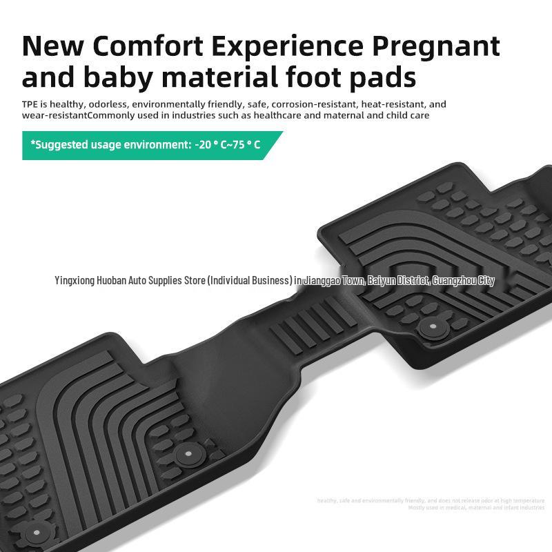 BMW 5 Series 520i/i5 TPE Floor and Trunk Mats (2023-2025)