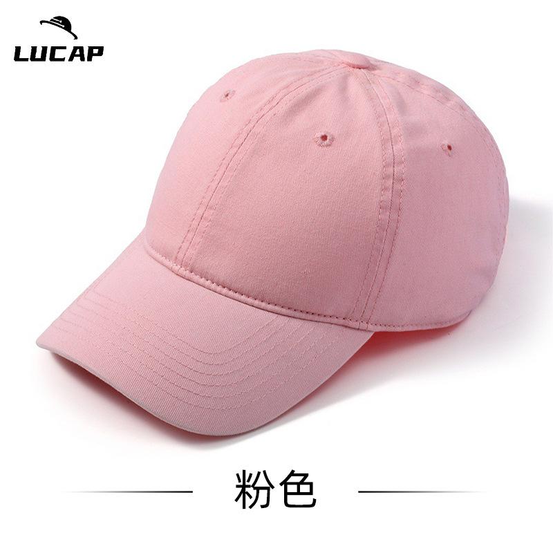 Big head circumference hat men's cap large size spring and autumn baseball cap large brim showing small face, enlarged and deepened baseball cap