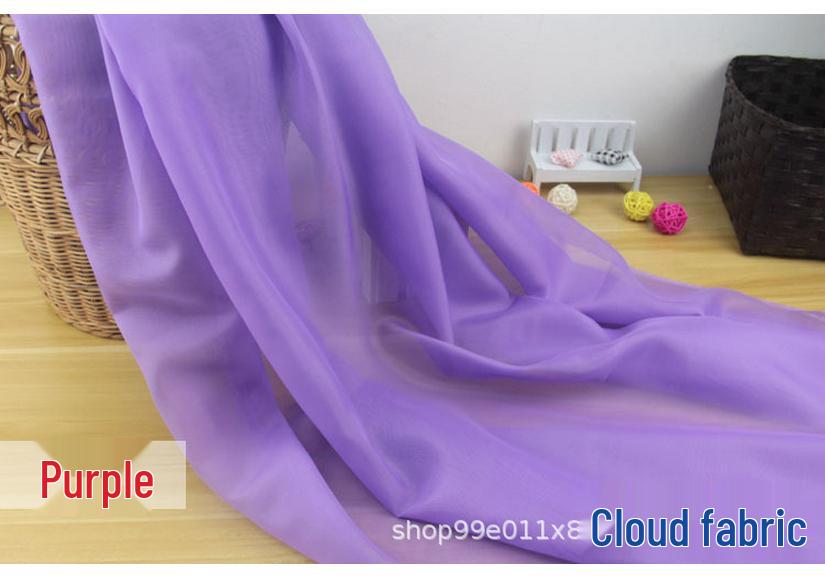 Special Offer Plain Chiffon Gauze Fabric for Clothing, DIY, Lining, Decoration & Wedding