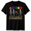 Autism A Different Ability Autistic Asd Unisex Tshirt