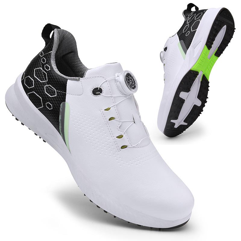 Size 36-47 Men Women Golf Shoes Quick Lace Professional Luxury Golf Light Weight Walking Footwears