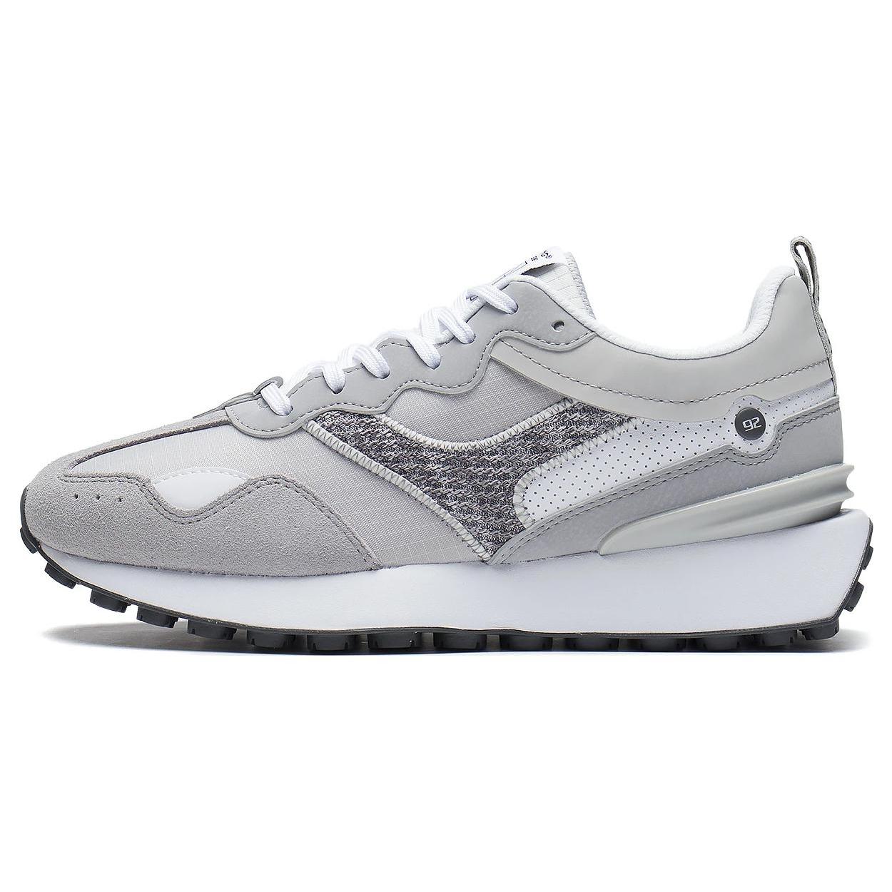 

New LiNing Anti Slip And Wear Resistant Breathable Low Top Sports Casual Shoes Women s Gray AGCS350-1 35.5