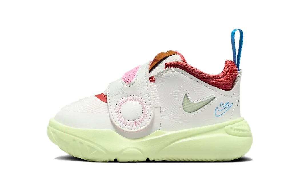 Nike Team Hustle D11 TD  Summit White Barely Volt  FJ1394-100 26