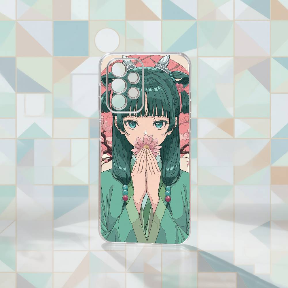 

The Apothecary Diaries Maomao Phone Case Transparent Silicone Soft For Samsung S25,S24,S21,S22,S23,S30,Ultra,S20,Plus,Fe Samsung S20plus5G