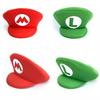 Anime Super Mario Bros Hat With Beard Cosplay Prop Mario Luigi Cosplay Costume Hats Halloween Party Caps Gift