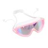 Swim Goggles Wide View Waterproof Anti Fog Swimming Goggles Dazzling Glasses Swim Glasses with Earplugs for Swimming Diving Water Sports
