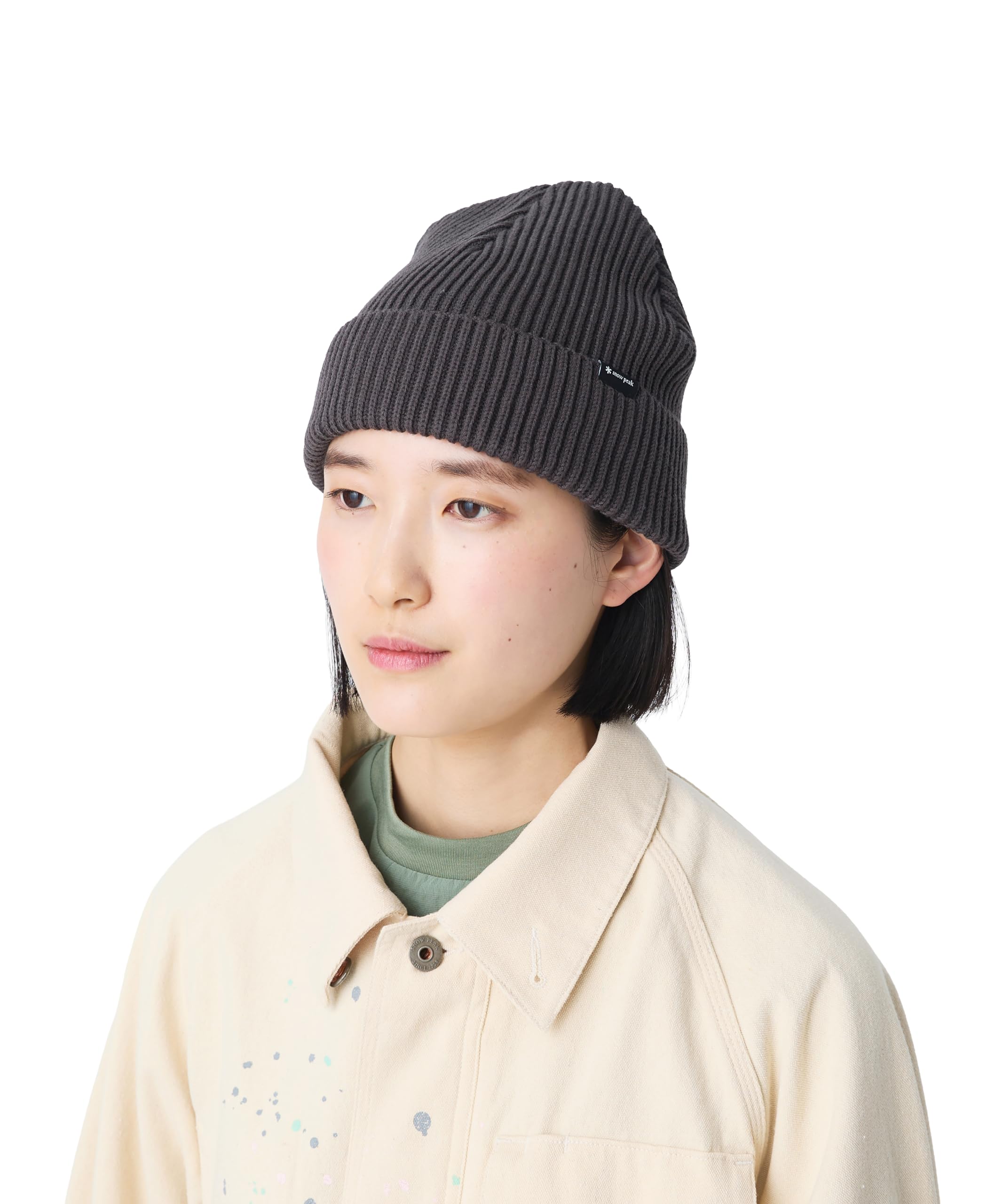 

Snow Peak Pe/Co Knit Cap CH-26SU004 Headwear Cap Hat Men s Women s Brown One