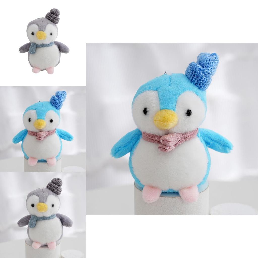 Adorable Plush Penguin Keychain Backpack Accessory Soft Stuffed Animal Toy 12cm