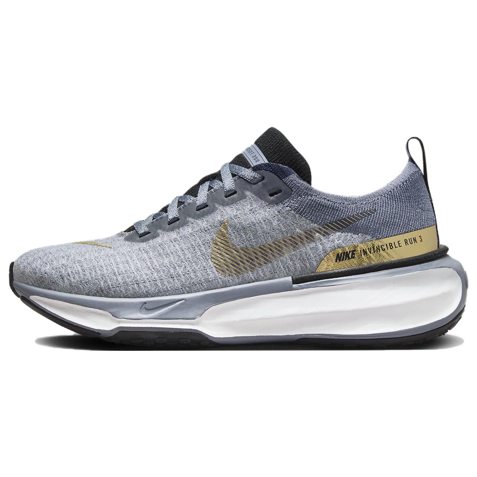 

Новые женские Nike ZoomX Invincible 3 Ashen Slate Metallic Gold DR2660-400 36