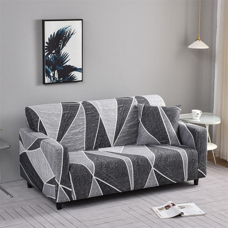Printed Sofa Cover Stretch Couch Cover Sofa Slipcovers for Couches and Loveseats Washable  Furniture Protector for Pets Kids
