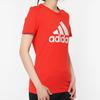 Adidas Foil Graphic Crew Neck Short Sleeve T-Shirt Women Tops Red DW5722
