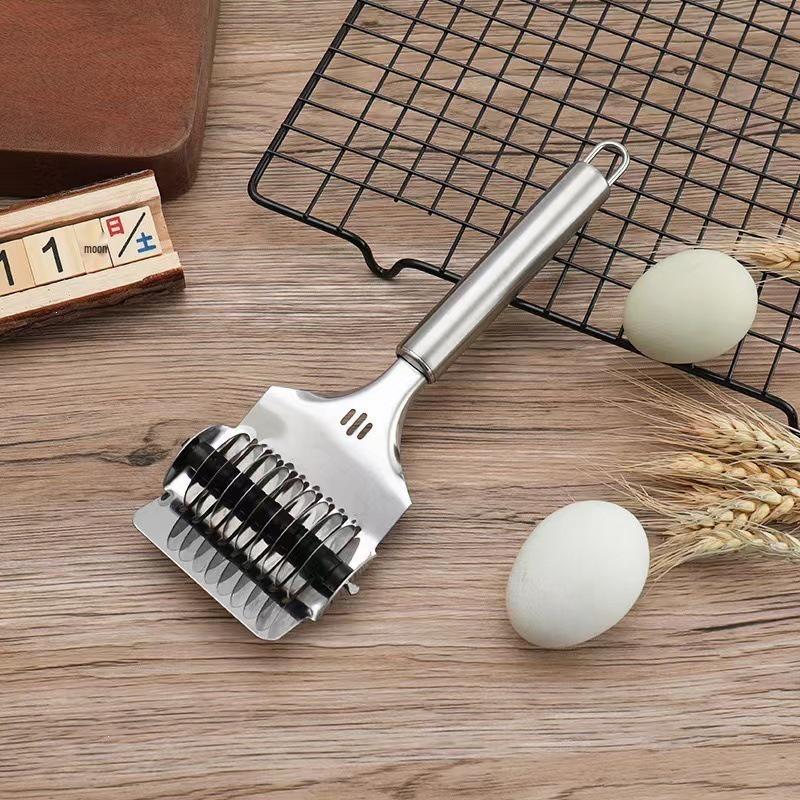 Manual Stainless Steel Noodle Cutter & Dough Tool Set