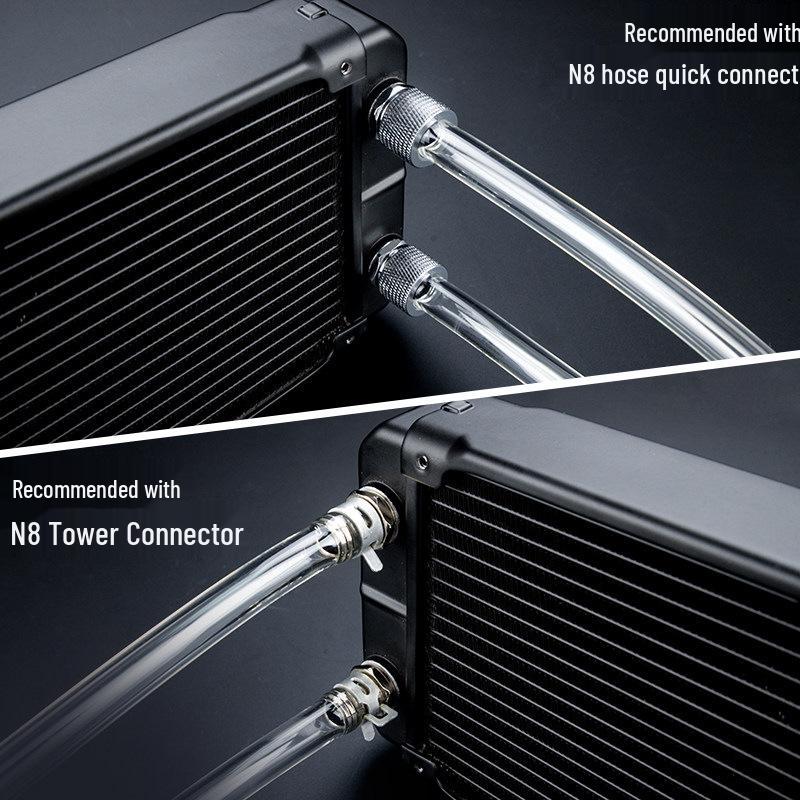Transparent Water Cooling PVC Soft Tube (8mm Inner Diameter) for Computer Heat Dissipation