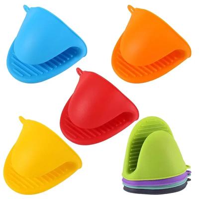 1PC Silicone Oven Mitts Heat Resistant, Potholders for Kitchen Cooking & Baking, Pinch Grips Finger Protector for Pot Air Fryer