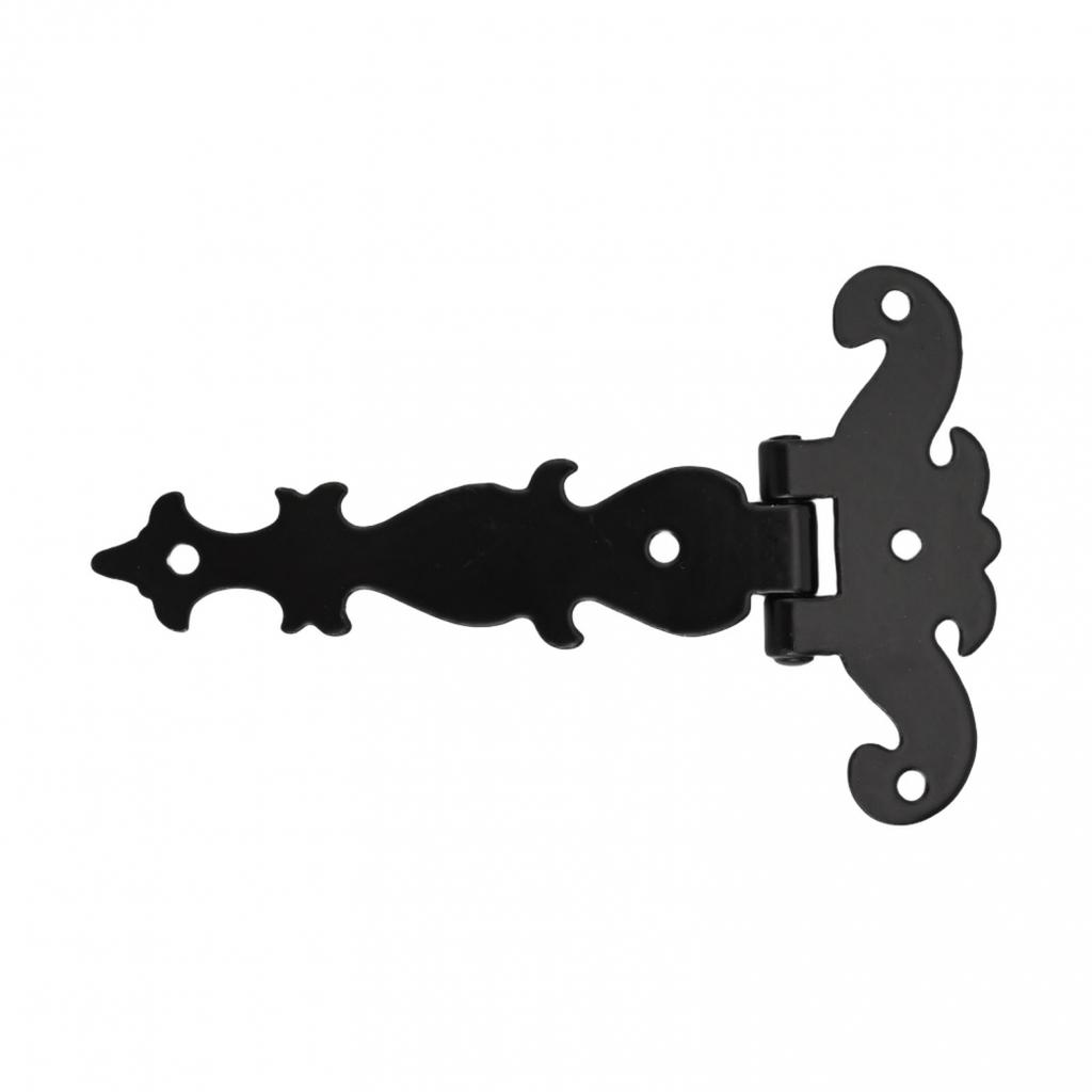 Sturdy Zinc Alloy T Hinges Set of 4 Decorative Hardware for Various Uses