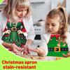 Christmas Aprons For Adults Thickened Apron Holiday Xmas Kitchen Apron Apron For Family Party Holiday