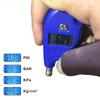 1Pc Tire Gauge Digital Lcd Display Car Tire Air Pressure Tester Meter Auto Car Motorcycle Tire Safety Alarm Mini Keychain Style