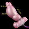 Weiches Silikon aufblasbarer Analplug Analdilatator weiblicher Masturbator Dildo Sexspielzeug realistischer Penis großer Schwanz