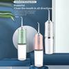 Mini Smart Electric Teeth Flosser with 4 Nozzles Adjustables Modes Oral Cleaning Device for Daily Use