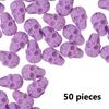 10/50Pcs Skull Nail Art Charms Flatback Beads, Punk Halloween Party Holiday Nail Art DIY Decoration