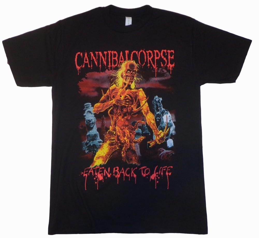 

CANNIBAL CORPSE - Eaten Back To Life - ФУТБОЛКА S-M-L-XL-2XL Совершенно новая футболка M