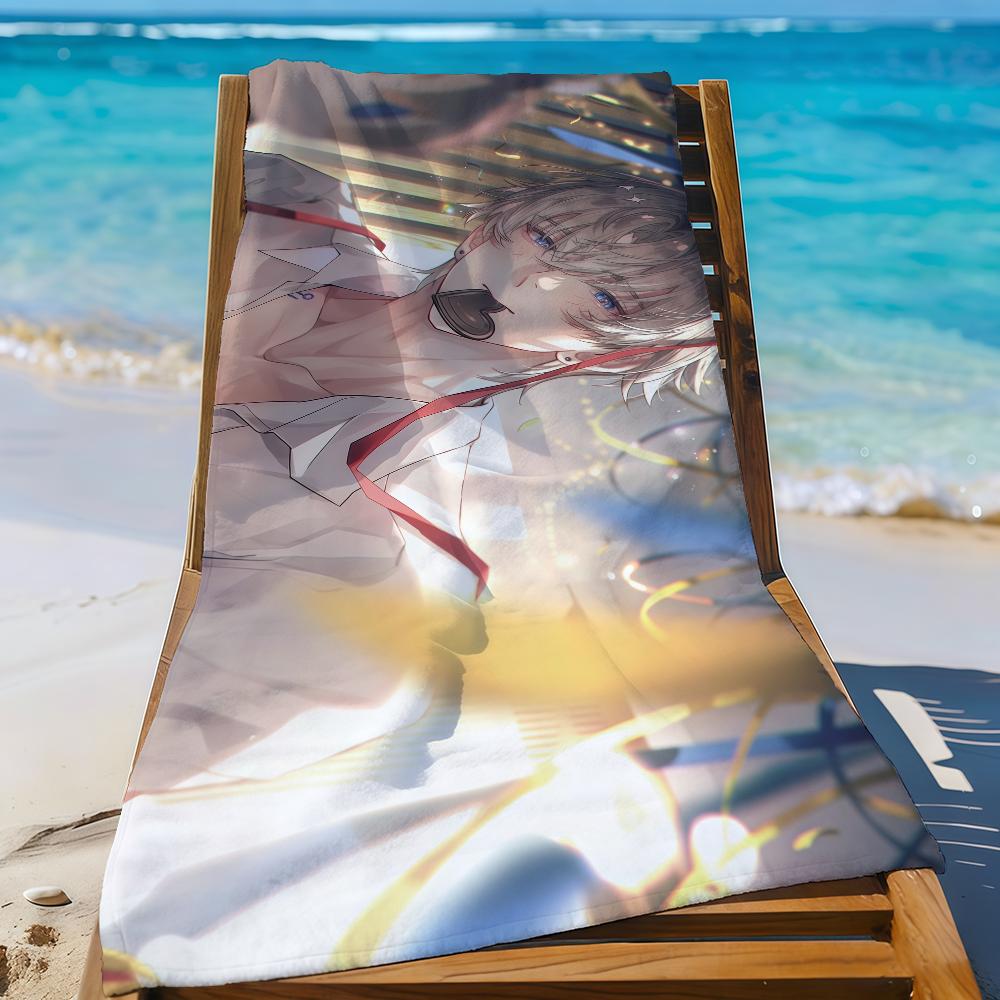 Game Xiangli Yao Wuthering Waves Towel Sports Quick Dry Travel Camping Gear Sandproof Soft Light Large Beach Towel
