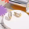 S925 Sterling Silver Korean Irregular Stud Earrings - 2023 Trendy High-End Design for Women