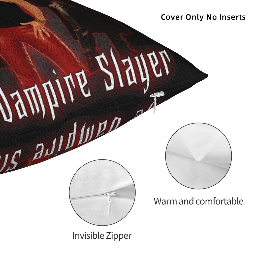 Decorative Pillowcases Buffy the Vampires Slayers Merch Home Horror Movie Pillow Case Cover Square Multi-Size