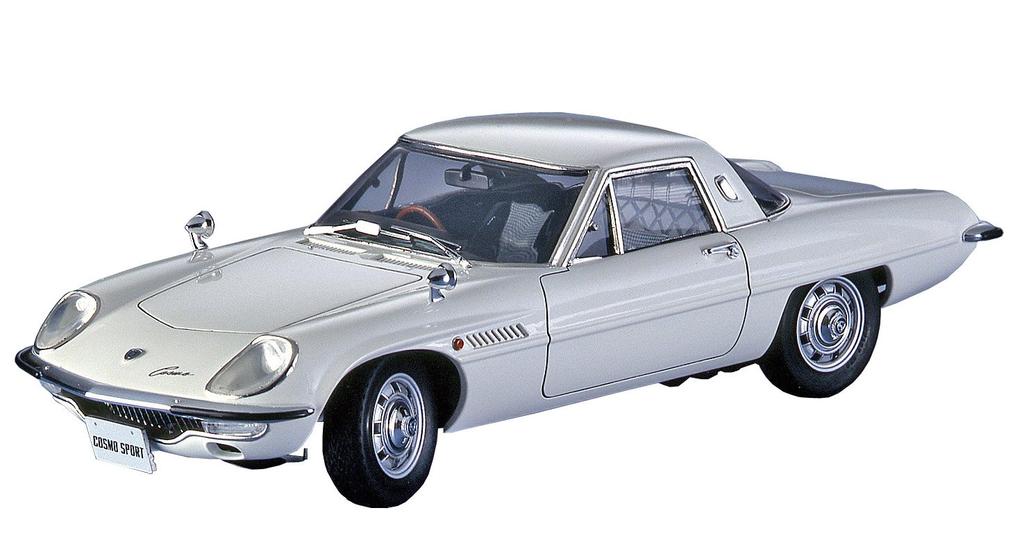 Hasegawa Mazda Cosmo Sports L10B Figure Plastic Model SP368 1/24 w/Girls